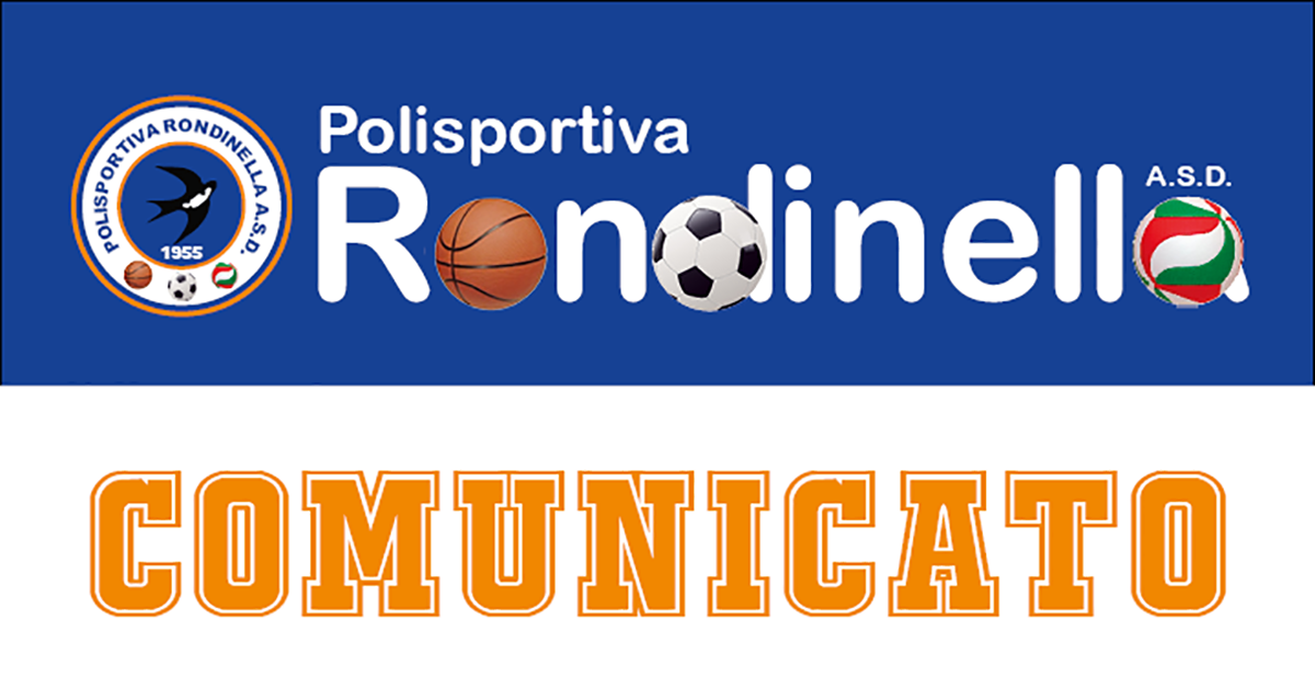 Polisportiva Rondinella - Comunicato del 01/09/2021